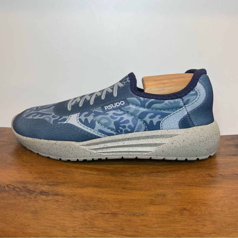 Psudo | Court Sustainable Shoes - Blue ; Mens 8